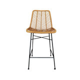 Deach Counter Stool with Metal Frame