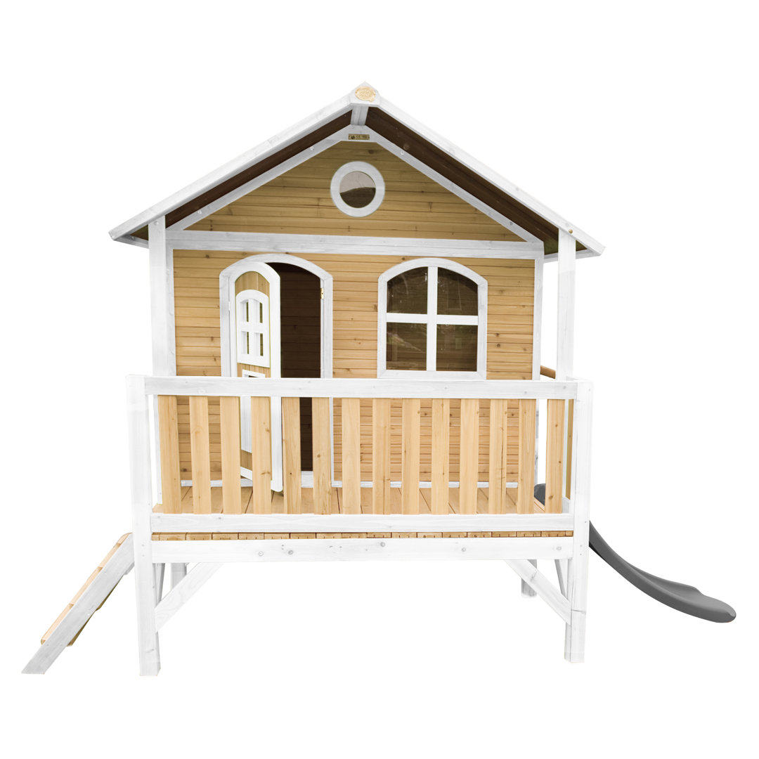 Stef Playhouse Brown/White - Grey Slide