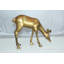 Statue bronze cerf bicolore Maranta - Taille: L 13 po x l 4 po x H 11 po.
