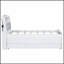 Lit plateforme élégant avec tête de lit à DEL, lit gigogne et 3 tiroirs pour un rangement et un confort accrus-913766185