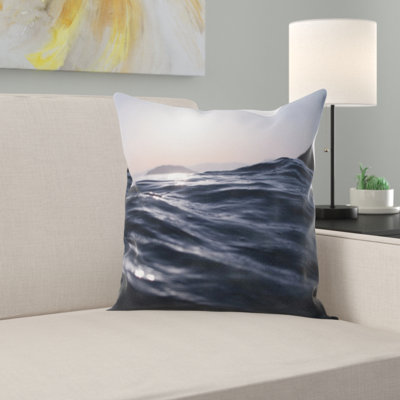 Water Throw Pillow
