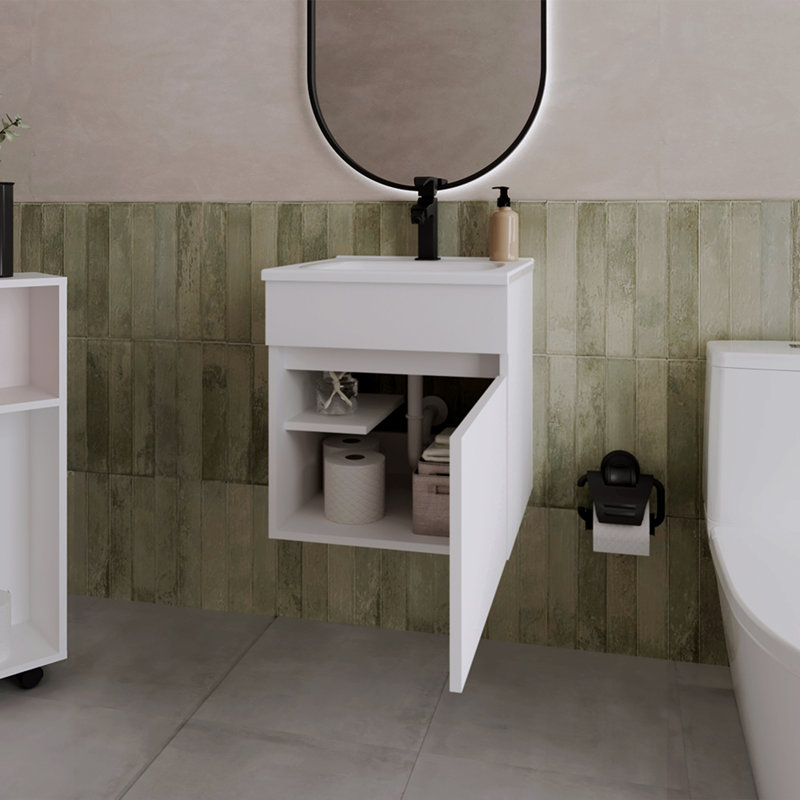 Vanity Sink, Bathroom, White