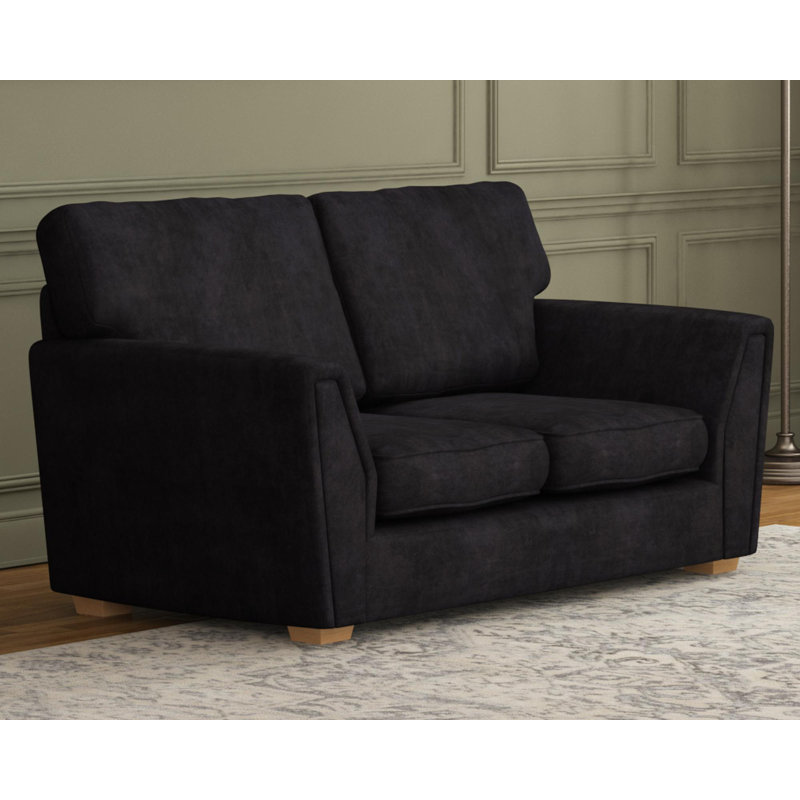 Wendleberry Two Seater, Fixed Back, Dark Mink