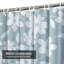 Rideau de douche imperméable et floral avec 12 crochets-724211949