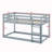 Floor Bunk Bed With Ladder-1109979434