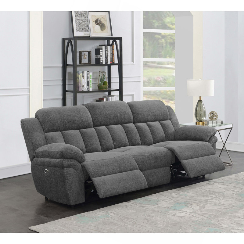 Charcoal Upholstered Power Sofa（Includes only one sofa）