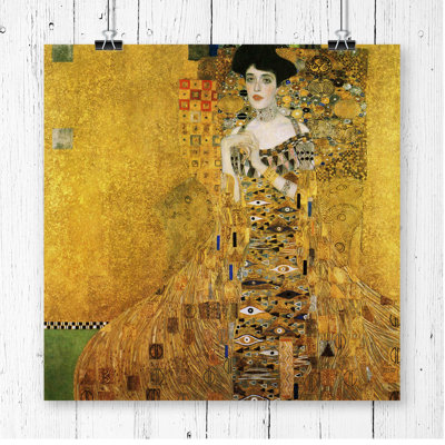 Gustav Klimt Portrait of Adele Bloch Bauer I - Frameless Print