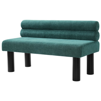 Long Bench For Dining Room, Bedroom Or Living Rubber Wood Legs, 300 Lbs Capacity, Comfortable Seating, Quick And Easy Assembly Upholstered End Of Bed, Entryway Load, Fast Simple Installation Task
