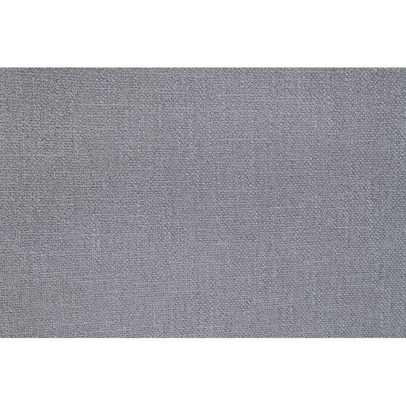 Chaise parsons rembourrée en lin gris clair