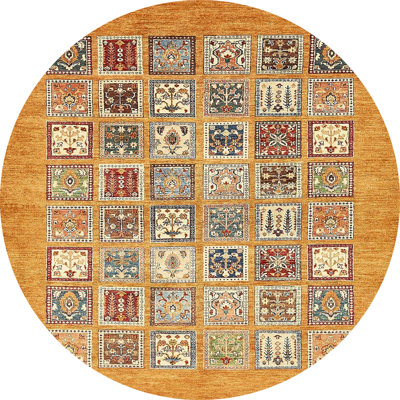 Tapis décoratif multicolore à motif abstrait