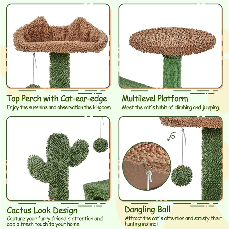 138cm H Cat Tree