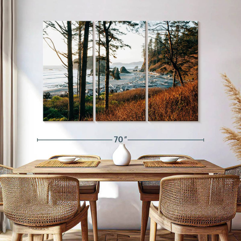 Gillard Ruby Beach At Dusk, 42" H x 65" W