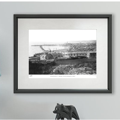 Penzance, From Lescudjack 1893 - Single Picture Frame Print