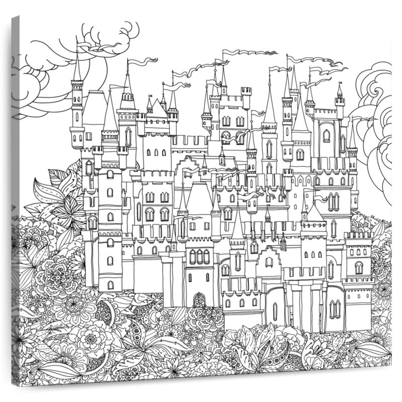 Château floral Ashelle, H 30 po x l 30 po