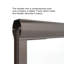 Porte de douche semi-encadrée sans cadre l 55 po x H 70 po Infinity-14170808-17243216