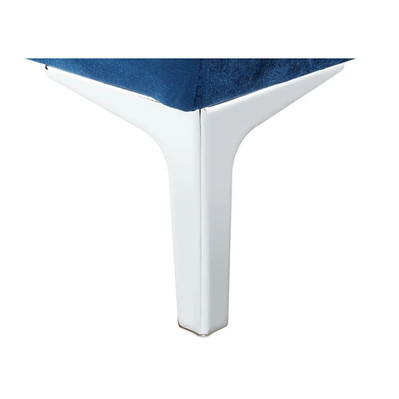 Elise Grey 1 Seater Accent Chairs, Blue