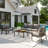 5- Person Outdoor Conversation Set  with Aluminum Coffee Table-1767146828