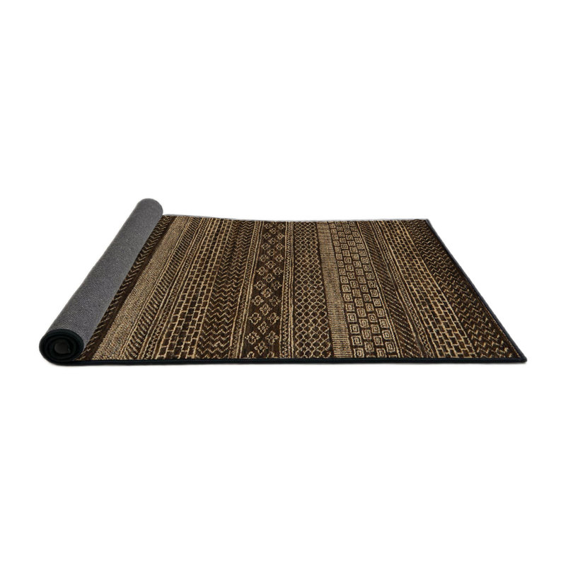 Tapis abstrait moderne 5507, Rond 7 pi