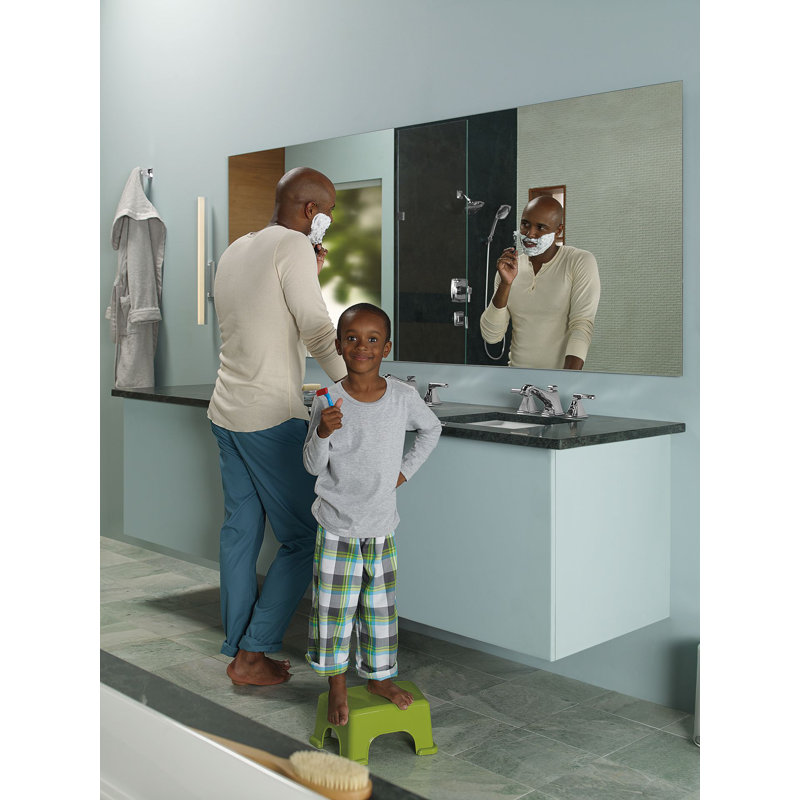 Connelly® Widespread Bathroom Faucet with Drain Assembly, Polished Chrome