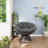 Comfortable Ergonomic Wicker Papasan Chair, 360° Swivel Indoor Outdoor Rattan Chair With Soft Thick Cushion, Ideal For Living Room, Bedroom, Reading Room, Brown Frame With Cushion-1042486692