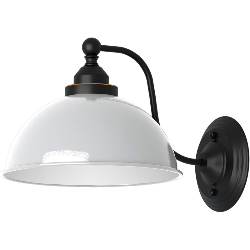 Armed Sconce, White