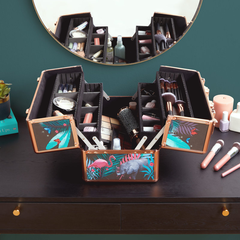 16 Compartment Makeup Organiser