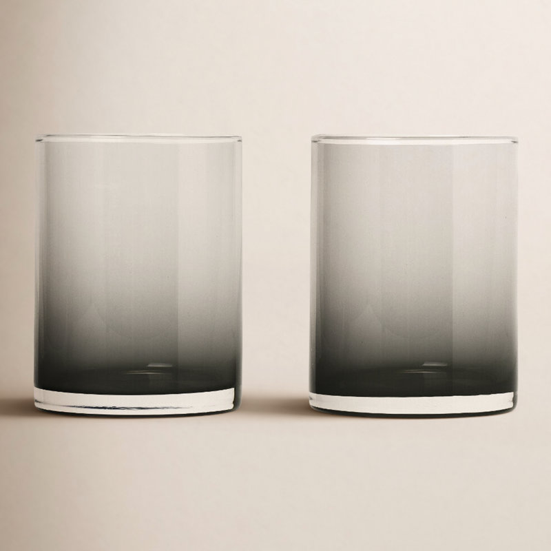 MERA 7 oz. Drinking Glass, Smoke
