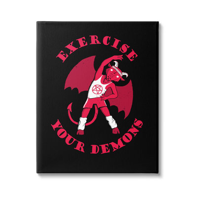 «Exercise your demons» par Michael Buxton - impression