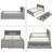 Delway Bookcase Bed-996556978-996556977