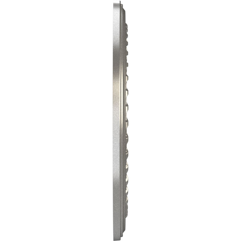 Médaillon Cole en PVC thermoformé pour plafond, Universal vieilli métallique doré rétro, H 13 po x l 13 po x P 0,75 po