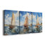 Série Sea and Shore Lxx - ensemble de toiles tendues avec châssis Premium - prêt à être accroché-424812670
