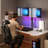 Standing Desk Converter Height Adjustable, Sit To Stand Up Desk Riser Computer Workstation Use In Laptop And Single Monitor Ergonomic Desktop Workstation For Home Office -24Inch Black