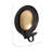 Decorative Round Wall Candle Holder for Home Decor Accent - Modern Pillar or Votive Candle Stand Wall Sconces for Entryway or Hallway - Black & Gold-662696255
