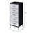 Myles Contemporary Rectangular 4-Drawer Jewelry Armoire with Metal Legs-70306516