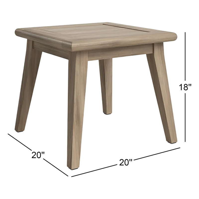 Table d'appoint en bois Williams