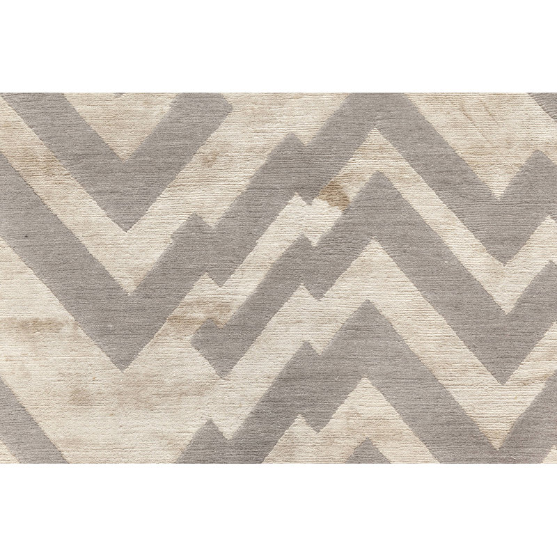 Modern One-of-a-Kind Rectangle 5' X 8' Hand Knotted Area Rug