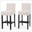 TABOURET DE COMPTOIR ZUMA KD [ENSEMBLE DE 2 PCS] Avec un design élégant, un coussin moelleux et des pieds robustes en bois d'hévéa pour le confort et le style-1906147175