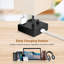 Ensemble de 2 lampes de table de chevet USB entièrement réglables et à intensité variable avec 2 ports de charge USB et 2 prises de courant alternatif