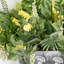 Arrangement floral de fleurs artificielles de printemps et d'été pour la porte d'entrée murale