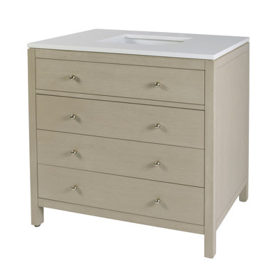 Celine 36" Acacia Single Bathroom Vanity