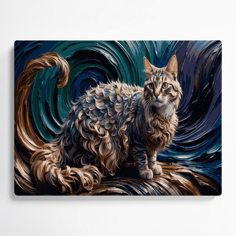 Chats, Tennessee Rex, art mural en métal gris, H 288 po x l 432 po x P 0,05 po