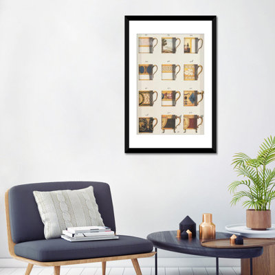 « tasses ii », impression sur toile
