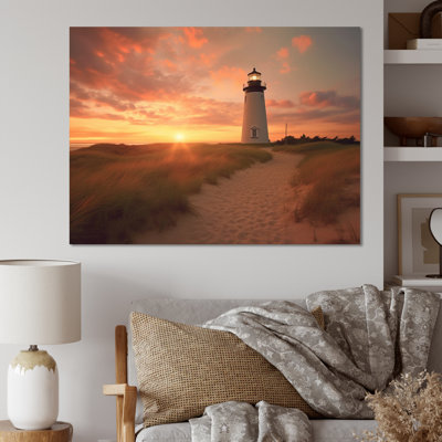 " Delaware Lighthouse Sunset "