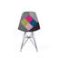 Chaise d'appoint en polyester 18 po Hollin-114851183