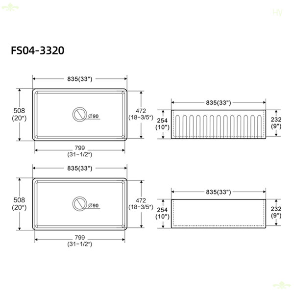 Dimensions du produit