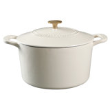 Martha Stewart Gatwick 7 qt. Cast Iron Round Dutch Oven with Lid