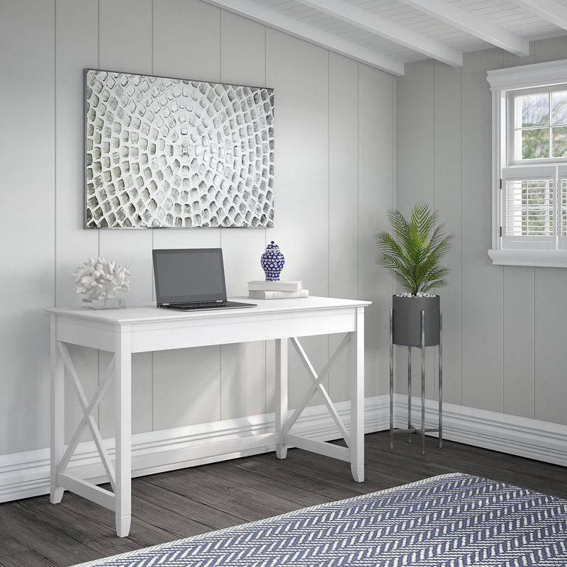 Ozro 48'' Desk, Pure White Oak