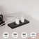 Upholstered Bed Frame, Storage Bed with LED and Charging Station