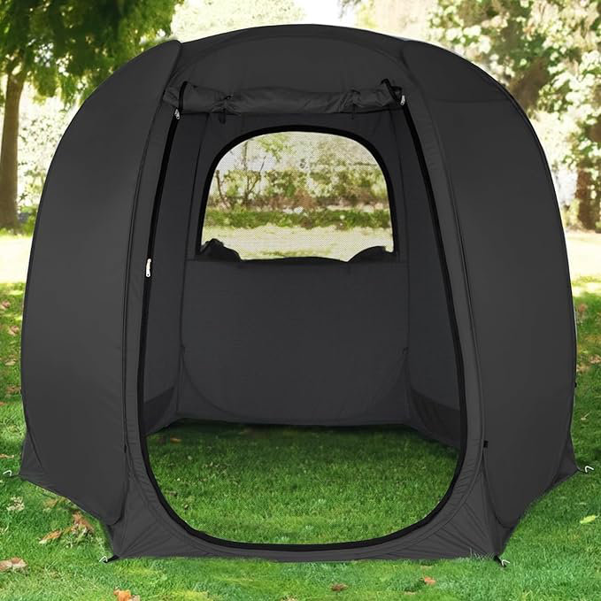 12 Ft. W x 9 Ft. D Fiberglass Patio Gazebo