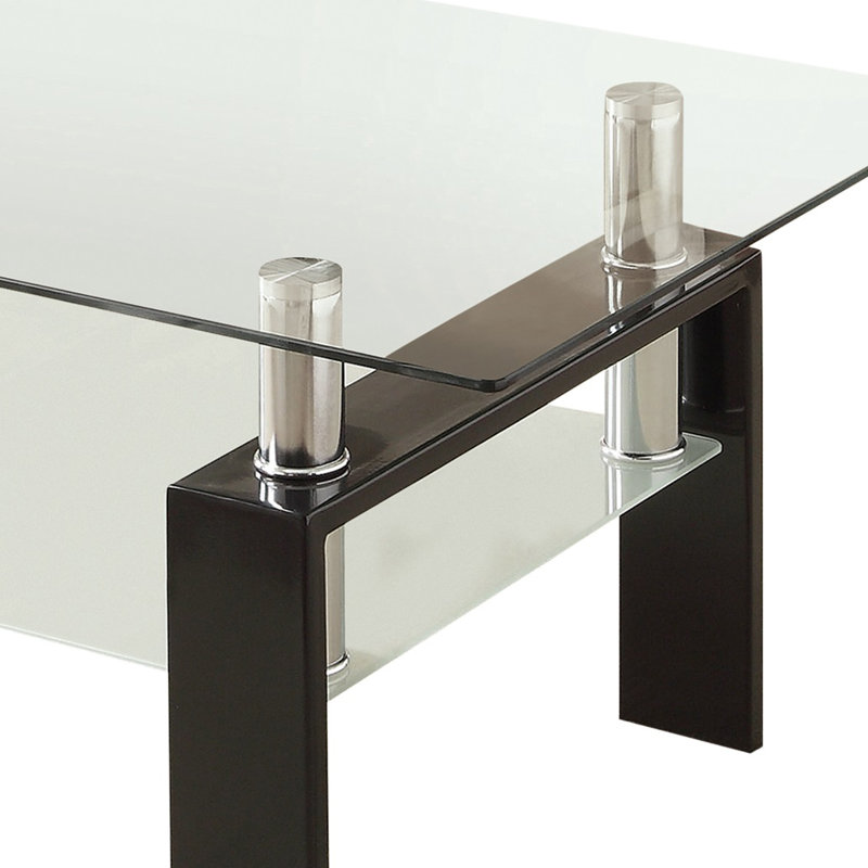 Table basse avec rangement 4 pieds oecusse
